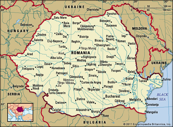 Strategická poloha Rumunska v Európe