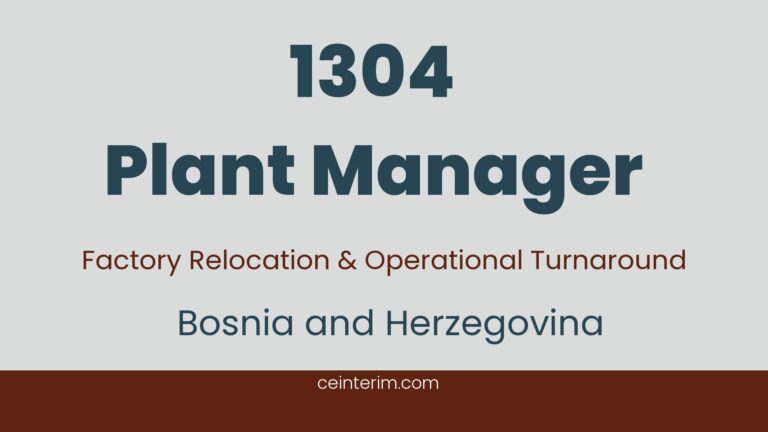 ÜzemvezetőNemzetközi gyár áthelyezése. Működési és pénzügyi szerkezetátalakítás és fordulatGyárvezetésBosznia és Hercegovina1304