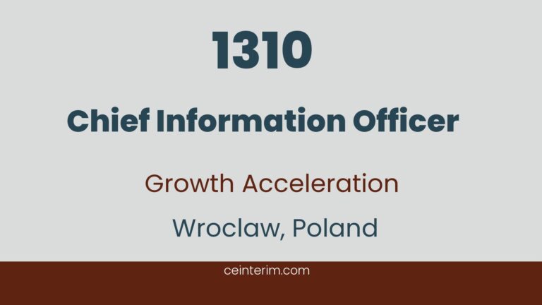 Chief Information OfficerIntegrazione dell'architettura IT, abilitazione della pianificazione ERP/APS, flusso di dati dall'e-commerce alla produzione, cruscotti decisionali operativi (BI), servizio clienti e automazione post-vendita.ITWroclaw, Polonia1310