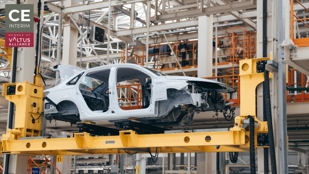 Idle automotive component production cell