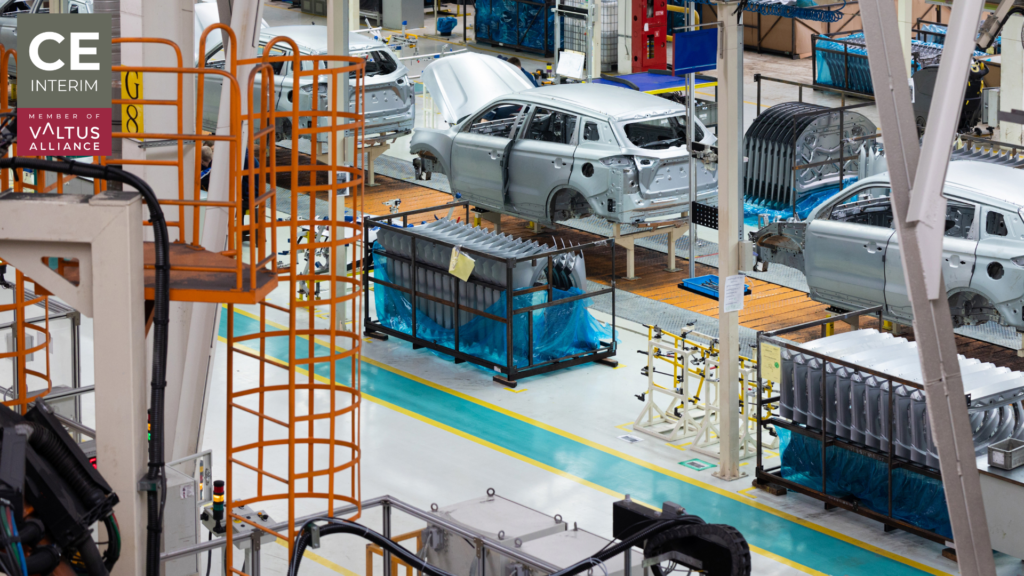 Linie de producție de componente auto inactivă în urma anulării unui program OEM