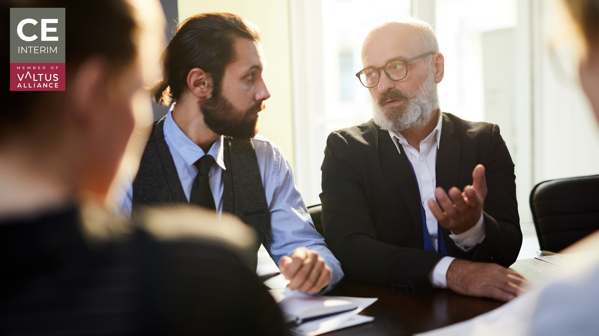 Senior manager discussing a subsidiary situation